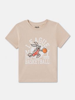 R&B - Cotton Regular Fit Half Sleeve Round Neck Boys T-shirt