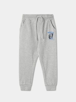 R&B - Cotton Relaxed Fit Drawstring Solid Boys Joggers