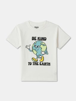 R&B - Cotton Regular Fit Half Sleeve Round Neck Boys T-shirt