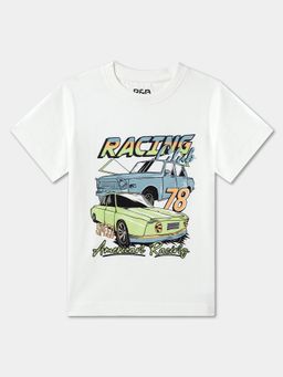 R&B - Cotton Regular Fit Half Sleeve Round Neck Boys T-shirt