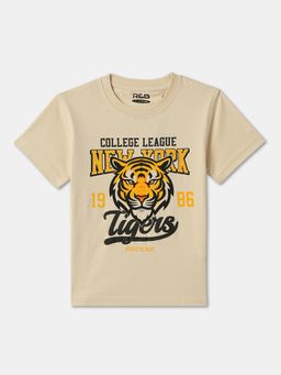 R&B - Cotton Regular Fit Half Sleeve Round Neck Boys T-shirt