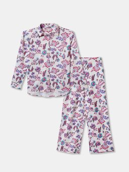 R&B - Floral Print Full Sleeve Co-Ord Set