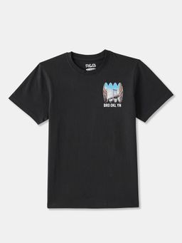R&B - Cotton Regular Fit Half Sleeve Round Neck Boys T-shirt