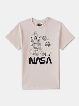 R&B - Cotton Regular Fit Half Sleeve Round Neck Boys T-shirt