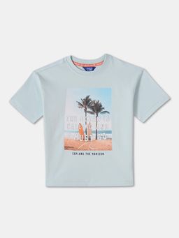 R&B - Cotton Regular Fit Half Sleeve Round Neck Boys T-shirt