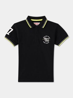 R&B - Cotton Regular Fit Half Sleeve Collar Neck Boys Polo T-shirt