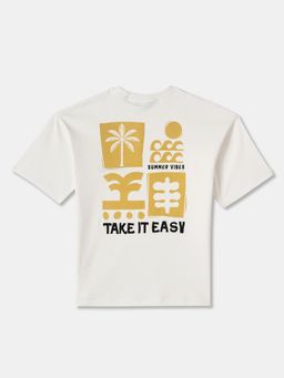 R&B - Cotton Regular Fit Half Sleeve Round Neck Boys T-shirt