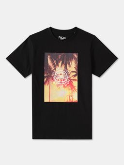 R&B - Cotton Regular Fit Half Sleeve Round Neck Boys T-shirt