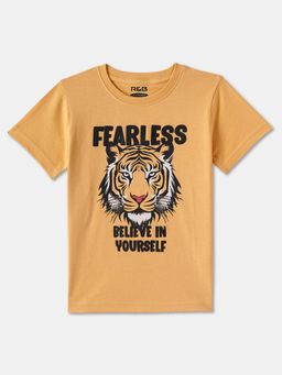 R&B - Cotton Regular Fit Half Sleeve Round Neck Boys T-shirt