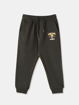 R&B - Cotton Regular Fit Drawstring Waist Cuffed Hem Boys Joggers