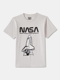 R&B - Cotton Regular Fit Half Sleeve Round Neck Boys T-shirt