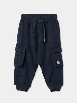 R&B - Cotton Relaxed Fit Cargo Waist Joggers