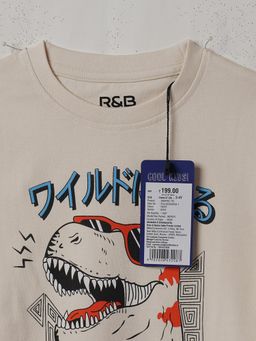 R&B - Cotton Regular Fit Half Sleeve Round Neck Boys T-shirt