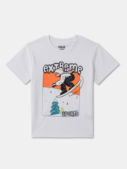 R&B - Cotton Regular Fit Half Sleeve Round Neck Boys T-shirt