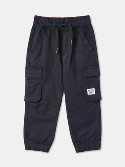 R&B - Cotton Relaxed Fit Cargo Waist Joggers