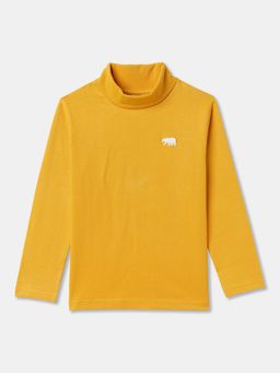 R&B - Cotton Regular Fit Full Sleeve Turtle Neck Boys T-shirt