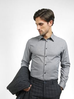 Selected - Blue Printed Formal Full Sleeves Shirt