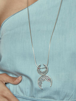 Shaya by CaratLane - Thunder Thighs Necklace in 925 Silver