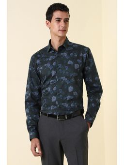 Allen Solly - Men Black Full Sleeves Formal Shirt