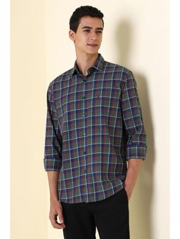 Allen Solly - Men Multi Sport Fit Check Full Sleeves Casual Shirt