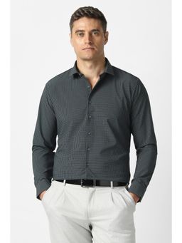 Van Heusen - Men Grey Full Sleeves Formal Shirt