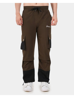 BOTABOCHI - Brown Bb Contrast Cargo Pant