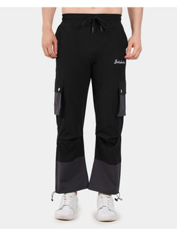 BOTABOCHI - Black Bb Contrast Cargo Pant