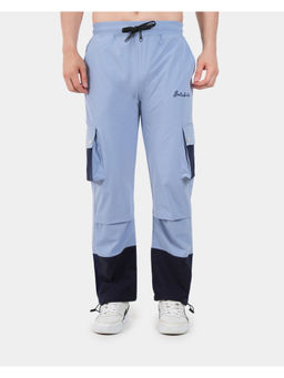 BOTABOCHI - Blue Bb Contrast Cargo Pant