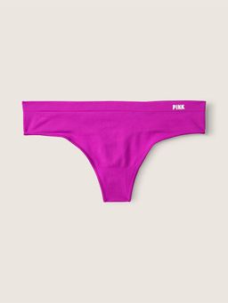 Victoria's Secret - Pink Seamless Thong Panty Magenta