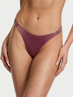 Victoria's Secret - Very Sexy Shine Strap Thong Panty Purple