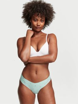 Victoria's Secret - No-Show Thong Panty Green