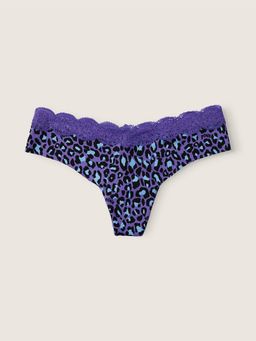 Victoria's Secret - Pink No-Show Thong Panty Purple