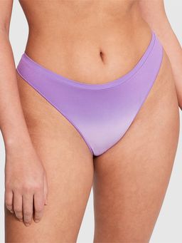 Victoria's Secret - Pink Seamless High-Leg Thong Panty Purple