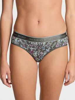 Victoria's Secret - Cotton Logo Cotton Hiphugger Panty Grey