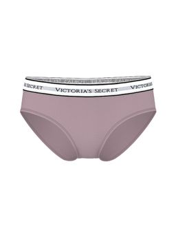 Victoria's Secret - Cotton Logo Cotton Hiphugger Panty Mauve (M)