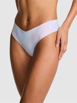 Victoria's Secret - Pink No-Show Thong Panty Multi-Color