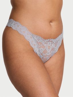 Victoria's Secret - Dream Angels Lace Brazilian Panty Grey