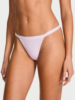 Victoria's Secret - Stretch Cotton V-String Panty Purple