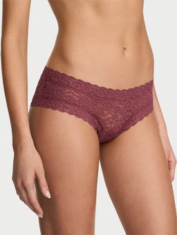 Victoria's Secret - The Lacie Lace Cheeky Panty Purple
