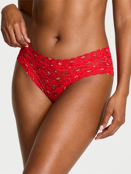 Victoria's Secret - The Lacie Lace Cheeky Panty Red