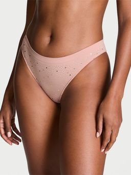 Victoria's Secret - Seamless Thong Panty Peach