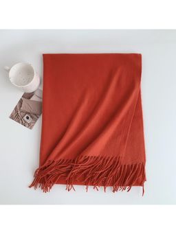 CrossKulture - Women Soft Winter Shawl - Rust