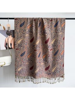 CrossKulture - Women Modal Jacquard Shawl - Multi-Color