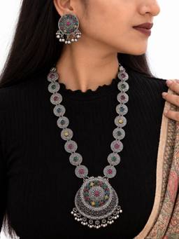 RUNORAA - The Navrang Tribal Oxidized Set