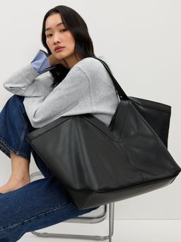Pomelo - Cut Out Tote Bag - Black