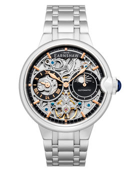 Earnshaw - Barallier Automatic Dual Time Moonphase Watch For Mens -ES-8242-22