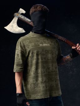 The Souled Store - Nomad: Ragnarok Men Super Oversized T-Shirt