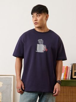 The Souled Store - TSS Originals: Super Survivor Men Oversized T-Shirt