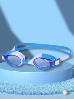 Little Surprise Box - Tie Dye Blue Anti Fog Uv Protection Leakproof Design Swim Goggles