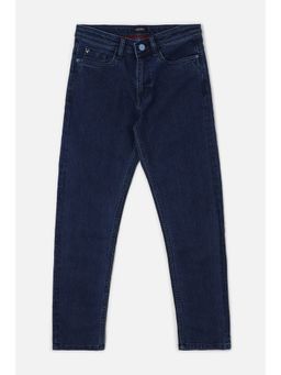 Allen Solly Junior - Boys Navy Blue Slim Fit Jeans
